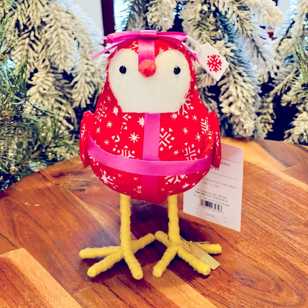 Target Featherly Friends Christmas Wondershop 2022 Bird- Bow